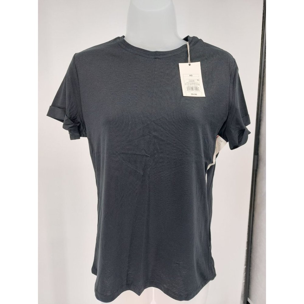 Women's Short Sleeve Cuff T-Shirt - Size XS